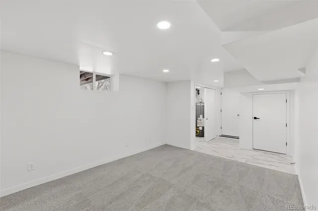 a view of empty room