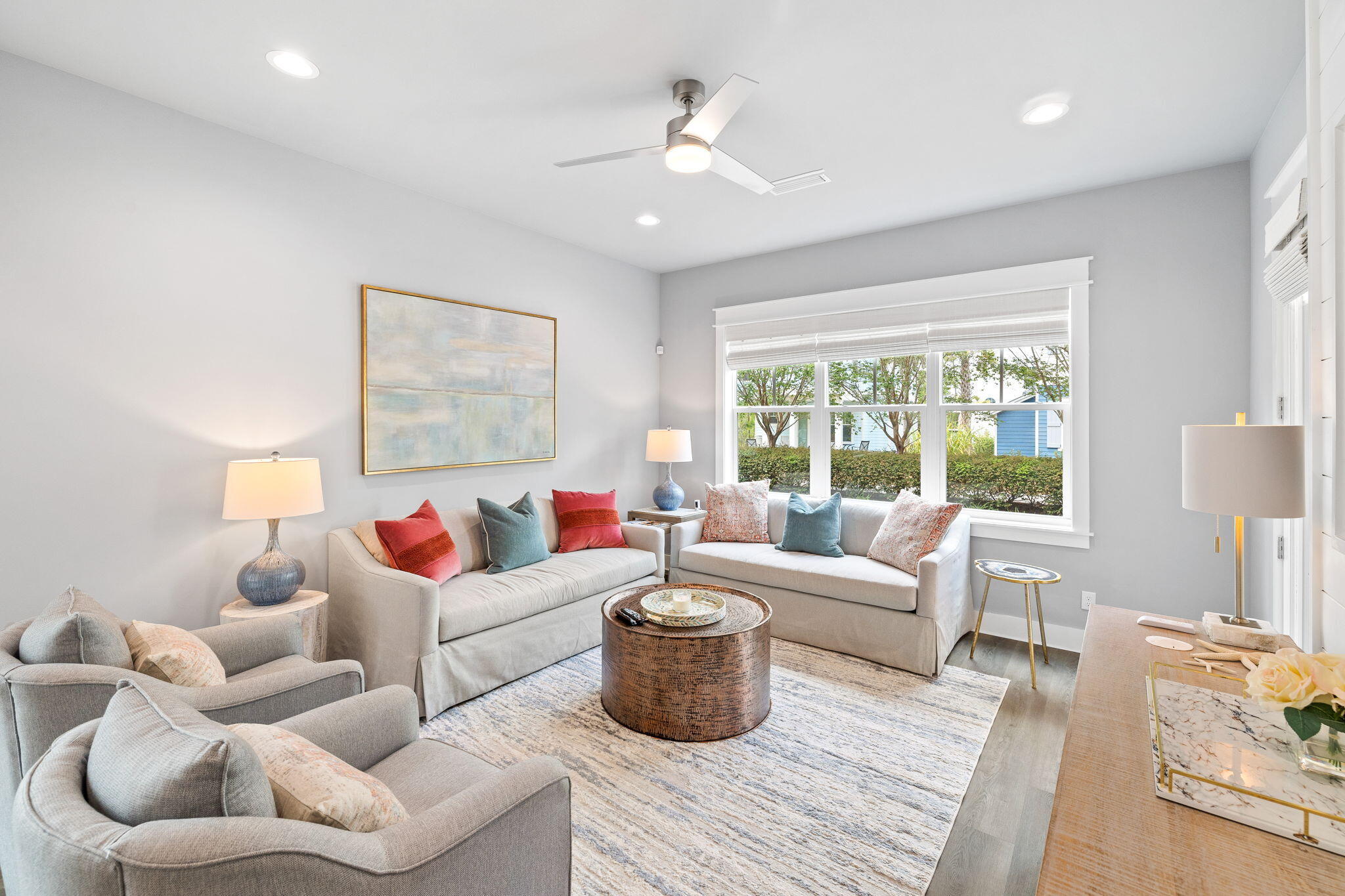 135 Redbud Ln Inlet Beach Inlet Beach, FL 32461 - Photo 10 of 66 a living room with furniture and a large window