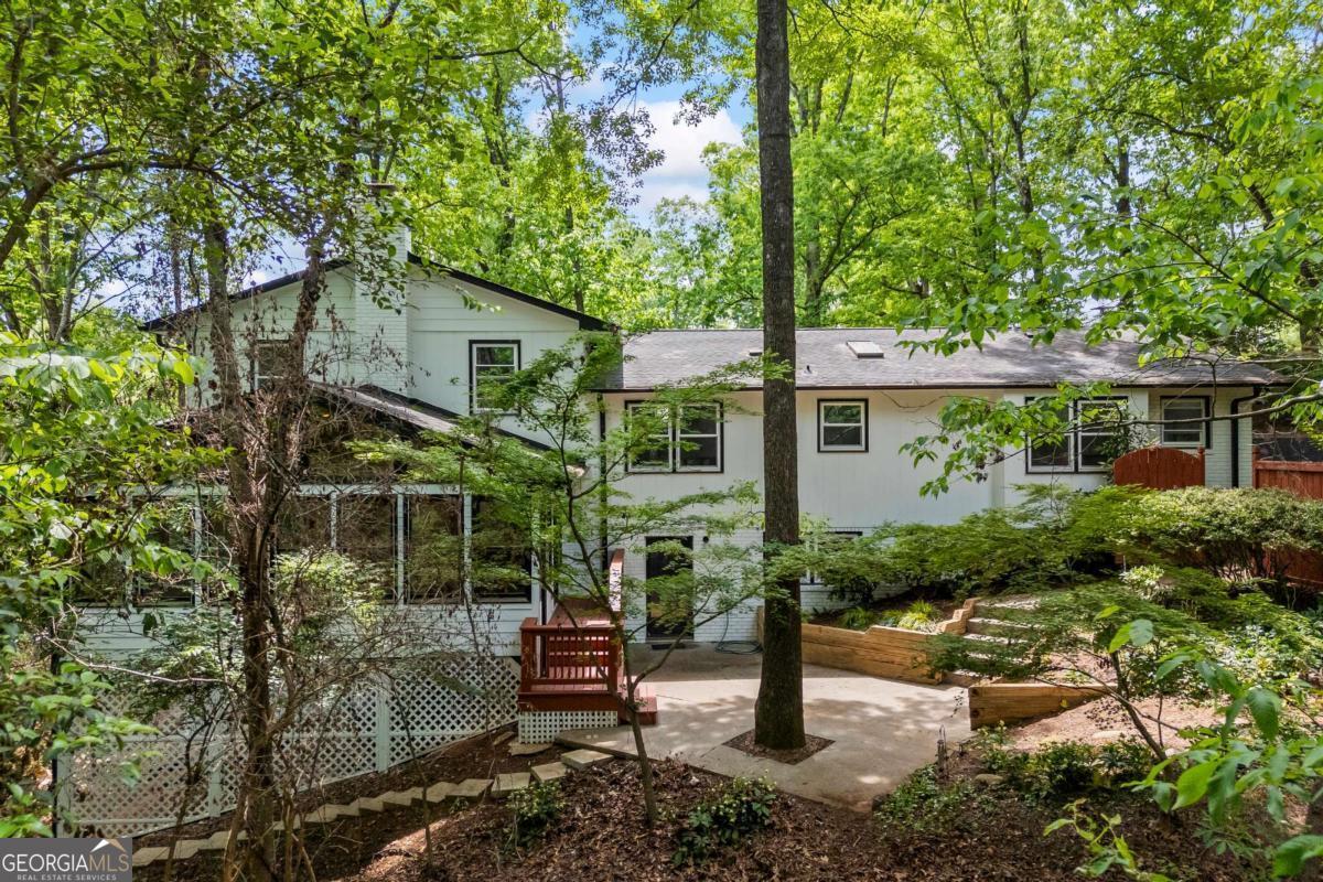 125 Terrell Drive Athens, GA 30606 - Photo 69 of 75 a view of a house with a yard and sitting area