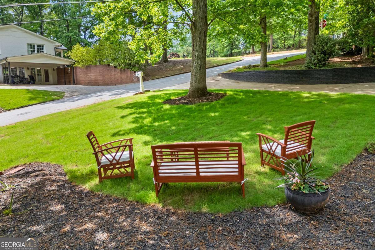 125 Terrell Drive Athens, GA 30606 - Photo 74 of 75 a view of a chairs and table in the garden
