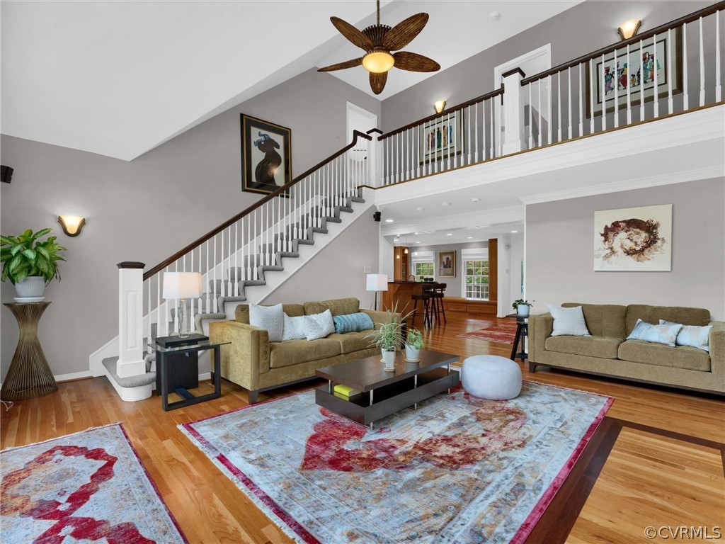22341 Skinquarter Road Moseley, VA 23120 - Photo 33 of 50 a living room with furniture and a rug