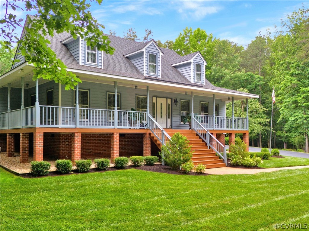 22341 Skinquarter Road Moseley, VA 23120 - Photo 6 of 50 a view of a house with a backyard
