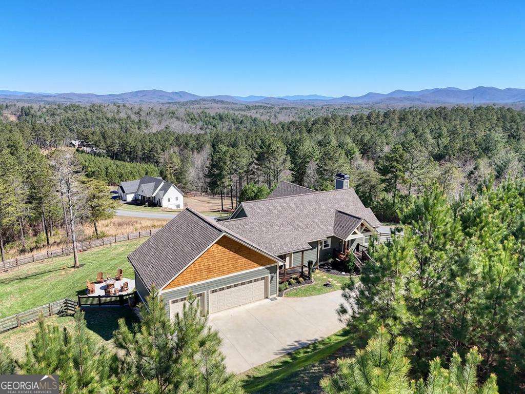 1309 Ridge Pointe Way, Unit 284 Blairsville, GA 30512 - Photo 1 of 75 an aerial view of a house with mountain view