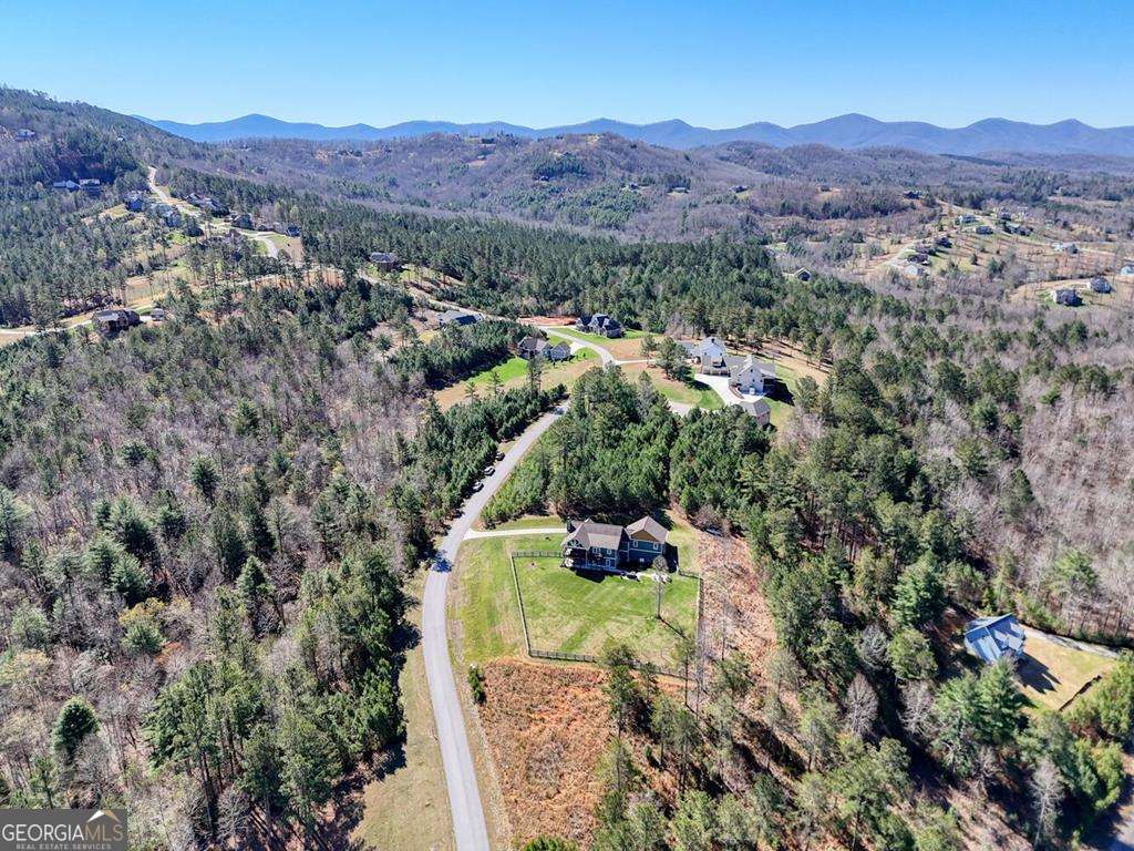 1309 Ridge Pointe Way, Unit 284 Blairsville, GA 30512 - Photo 60 of 75 an aerial view of a house and mountain view