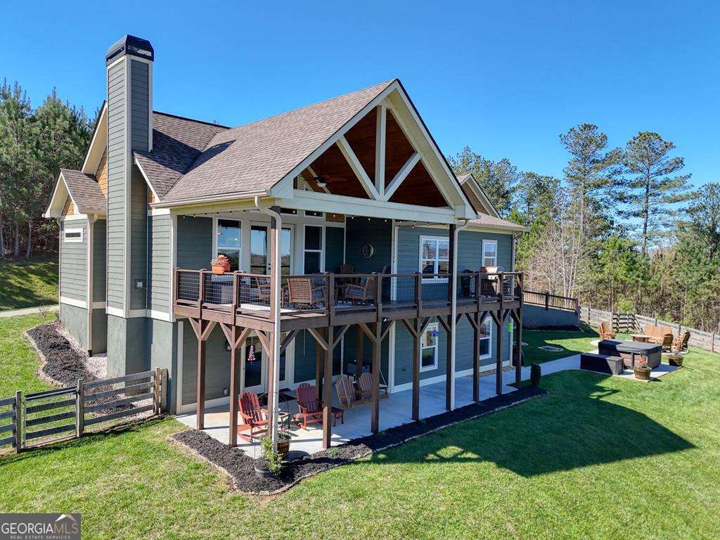 1309 Ridge Pointe Way, Unit 284 Blairsville, GA 30512 - Photo 9 of 75 a view of a house with backyard