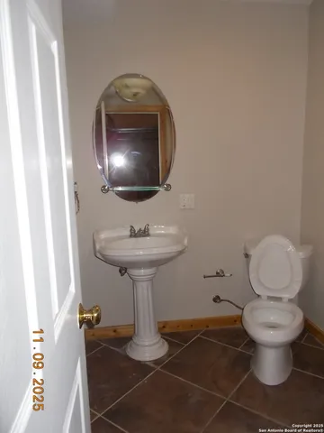 a view of water heater room