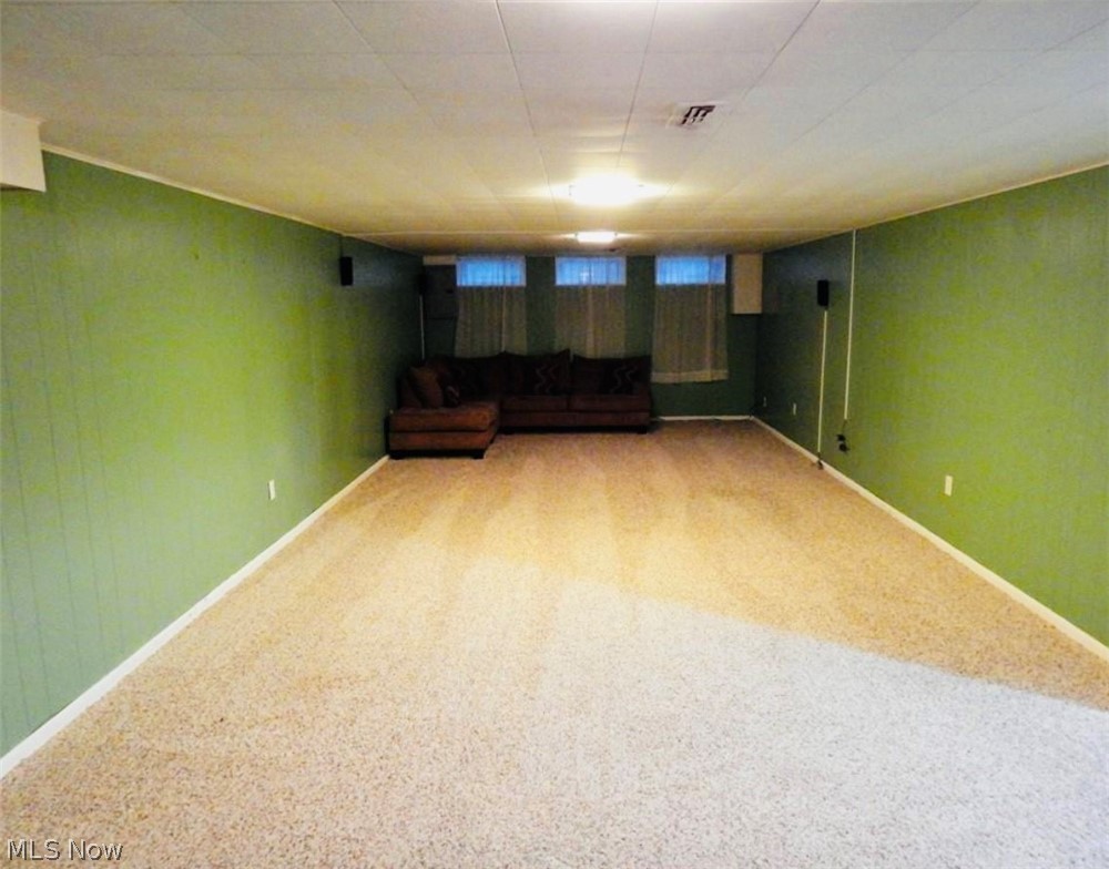 306 Richmond Road Cleveland, OH 44143 - Photo 12 of 17 Basement with carpet