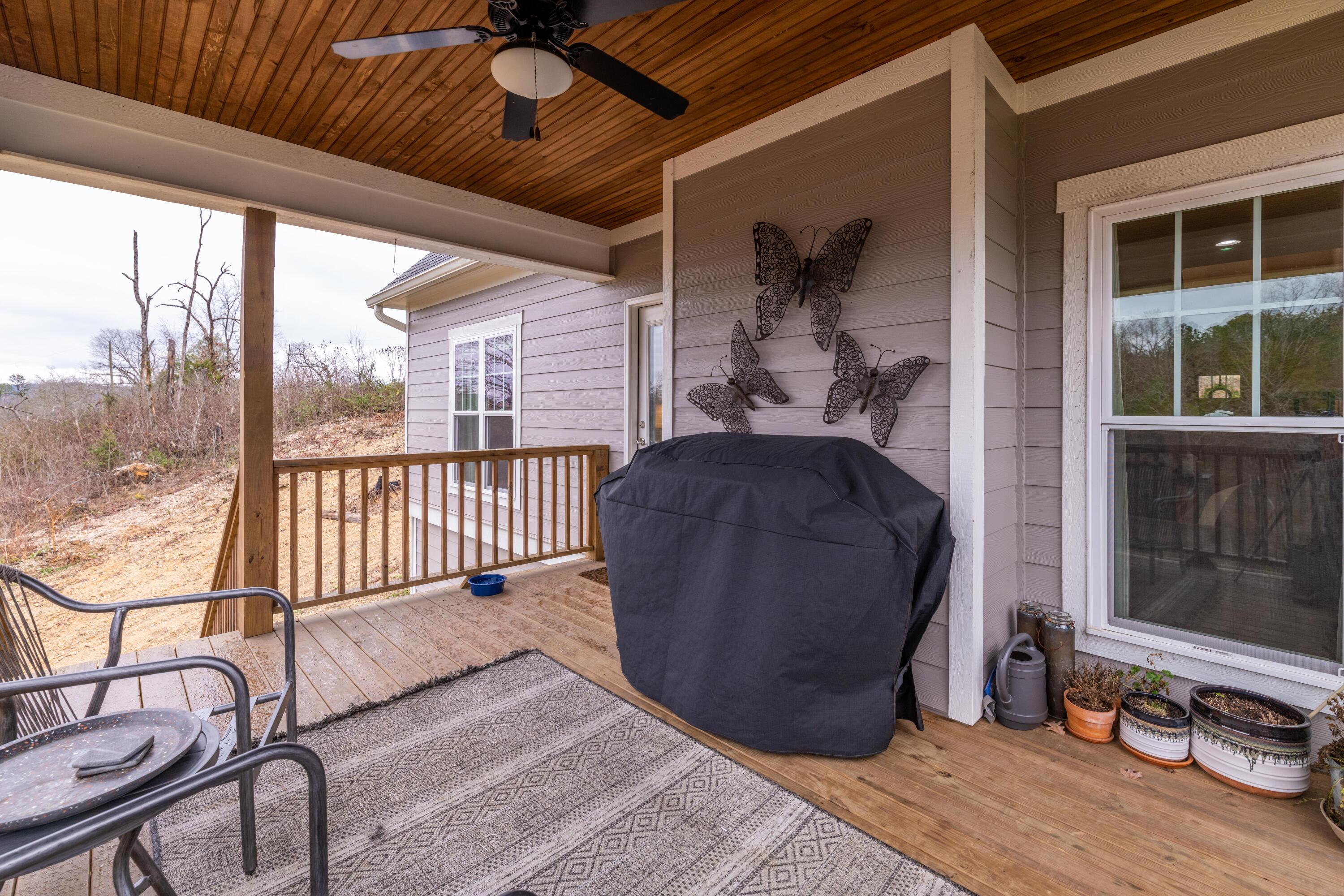9279 Bill Reed Road Ooltewah, TN 37363 - Photo 24 of 29 Covered Back Deck