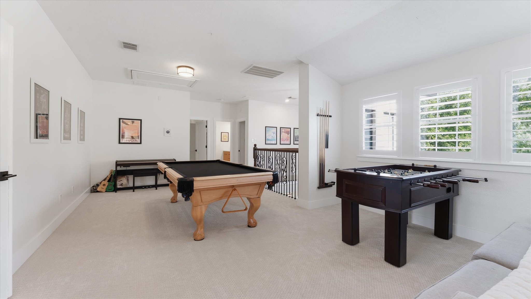 2 South Winsome Path Circle Spring, TX 77382 - Photo 30 of 47 a living room with furniture and a pool table
