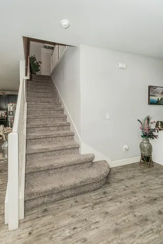 a view of entryway and hall