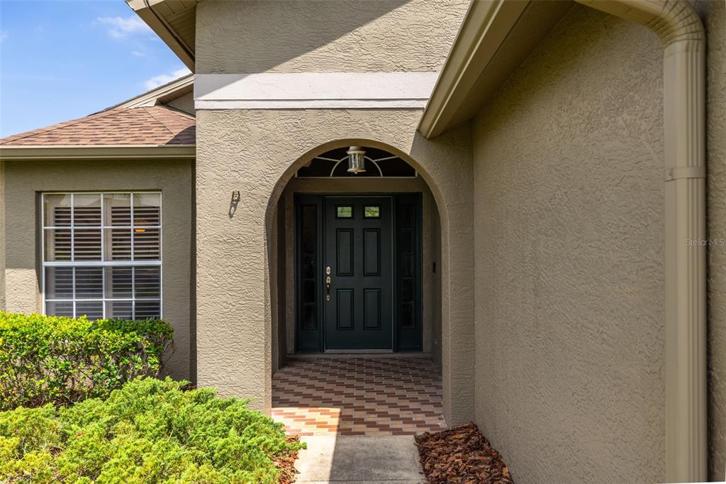 1701 Westerham Loop Trinity, FL 34655 - Photo 33 of 40 a front view of a house with garden
