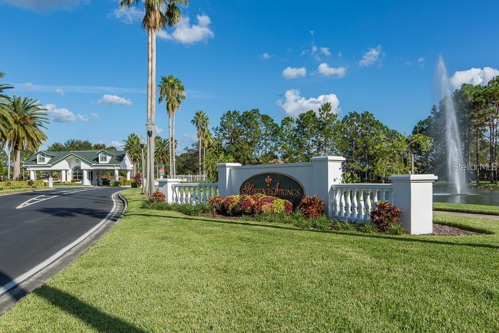 1701 Westerham Loop Trinity, FL 34655 - Photo 37 of 40 a front view of a house with garden