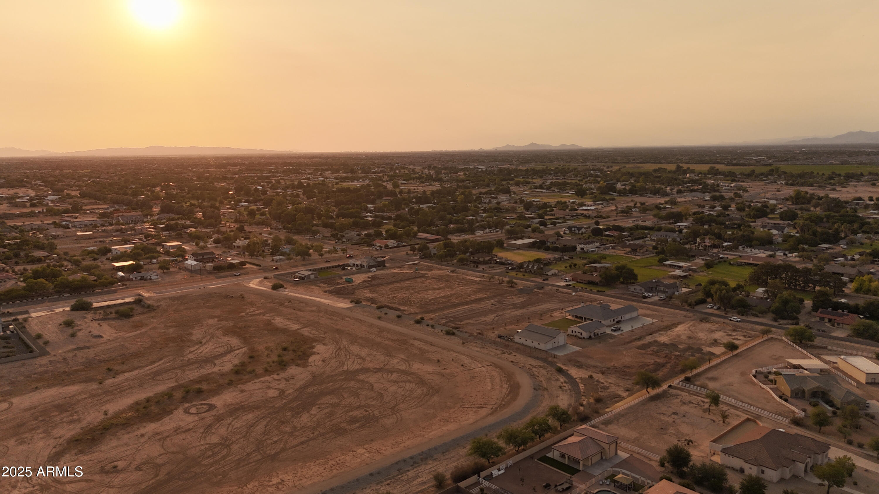 19215 East Cloud Road, Unit 2A Queen Creek, AZ 85142 - Photo 27 of 69 an aerial view of house with yard and mountain view in back