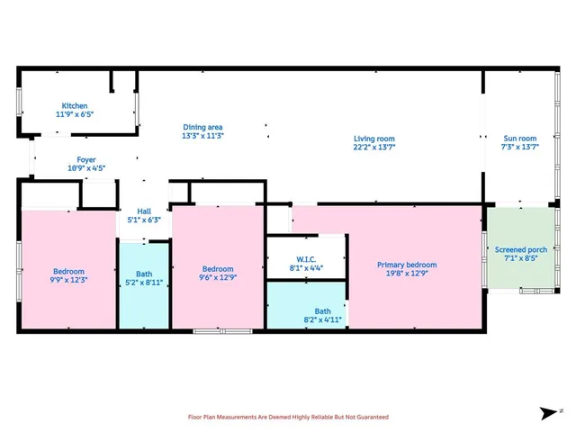 a kitchen with refrigerator and cabinets