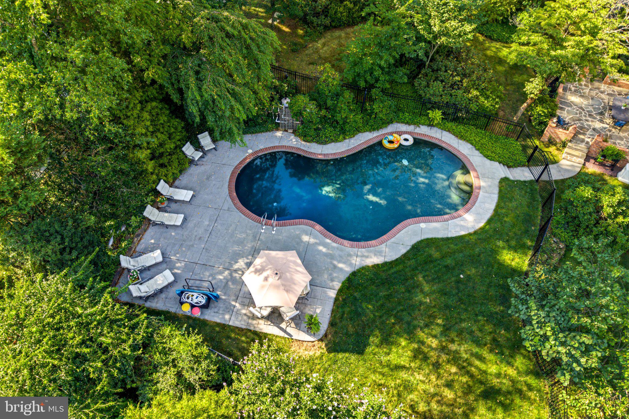 630 Leopard Road Berwyn, PA 19312 - Photo 44 of 91 Serene oasis with a sparkling pool.