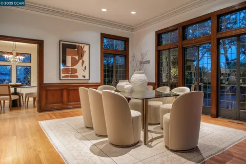 a view of backyard with green space