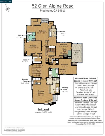 $10,000,000 | 52 Glen Alpine Road, Piedmont, CA 94611