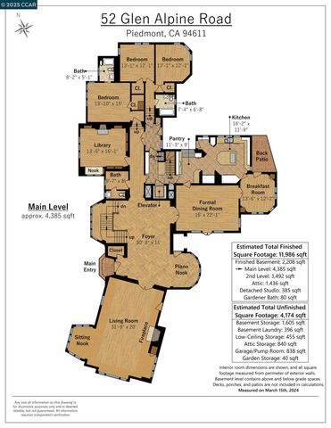 $10,000,000 | 52 Glen Alpine Road, Piedmont, CA 94611