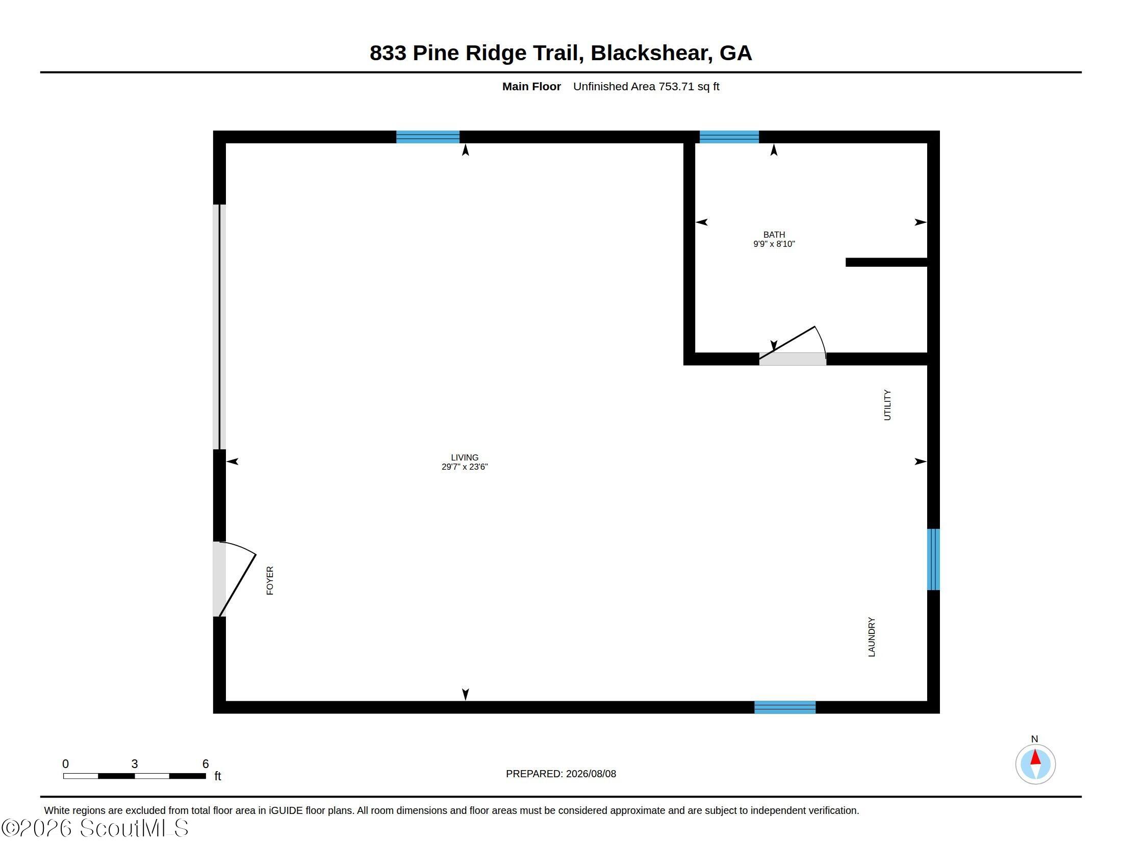 833 Pine Ridge Trail Blackshear, GA 31516 - Photo 2 of 21 900-floor_imperial_en_1