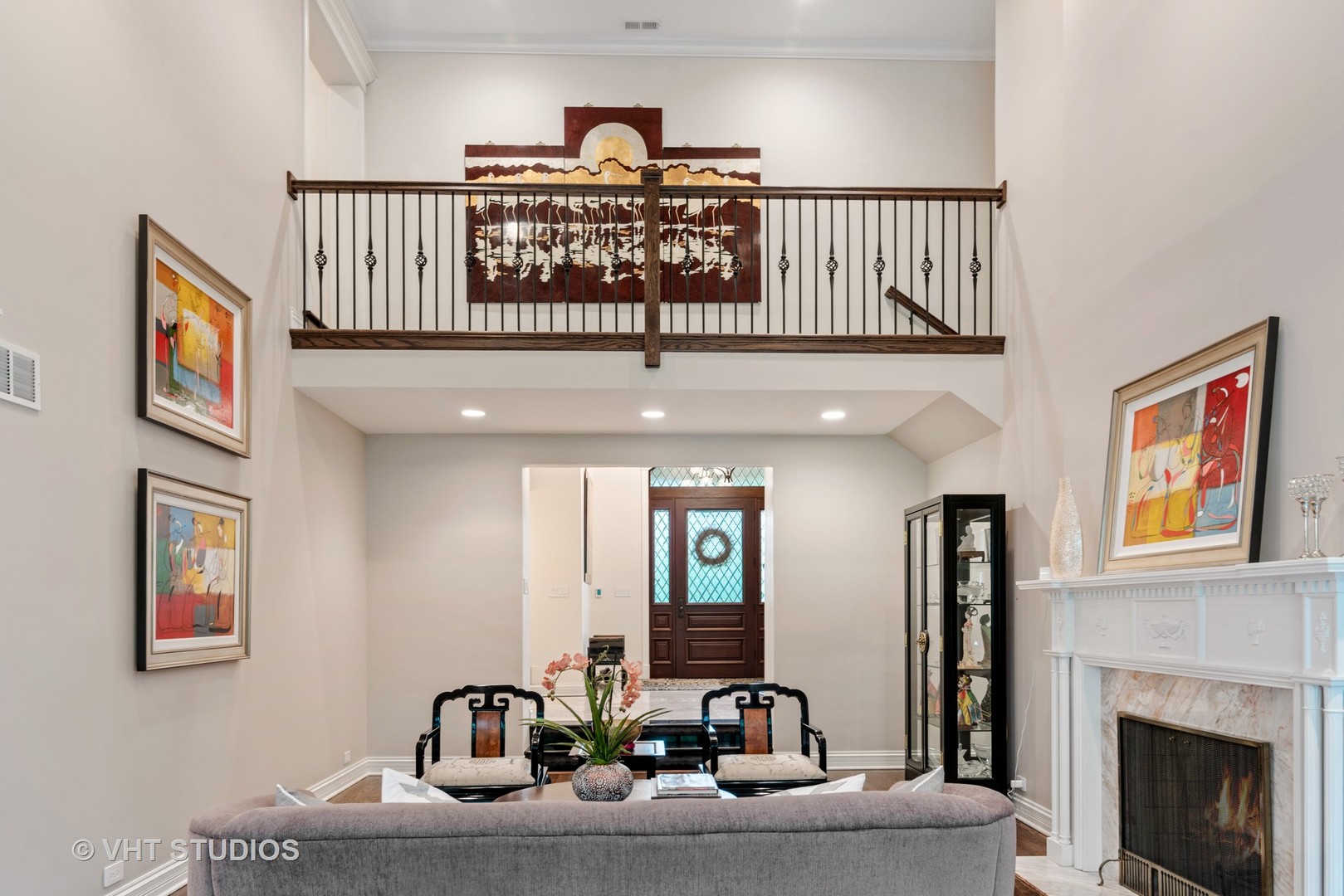 30 Meadowview Road Winnetka, IL 60093 - Photo 7 of 34 a view of a livingroom with furniture and staircase