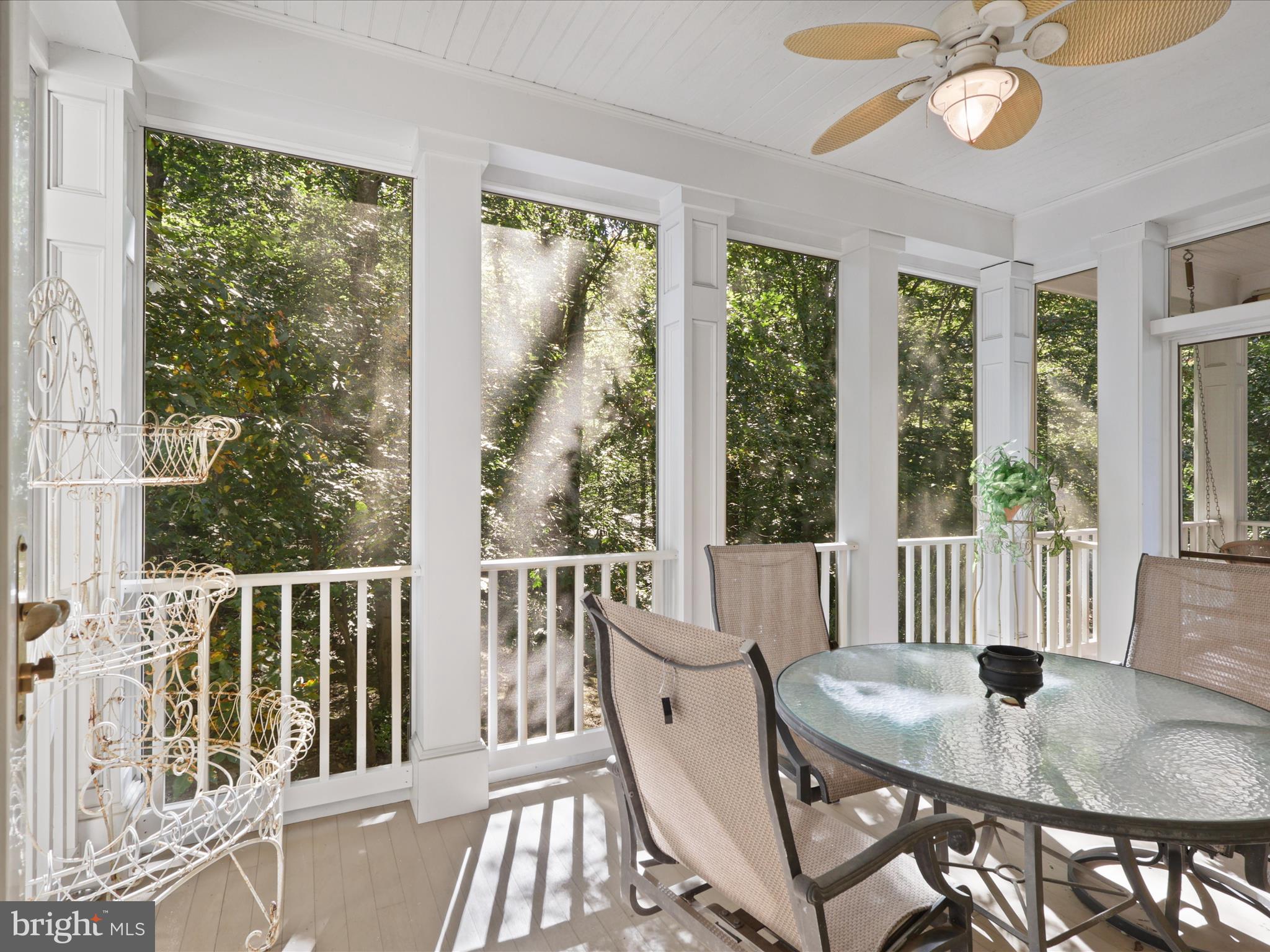 12848 Redbird Ridge Clifton, VA 20124 - Photo 22 of 76 a view of a dining room with furniture window and outside view