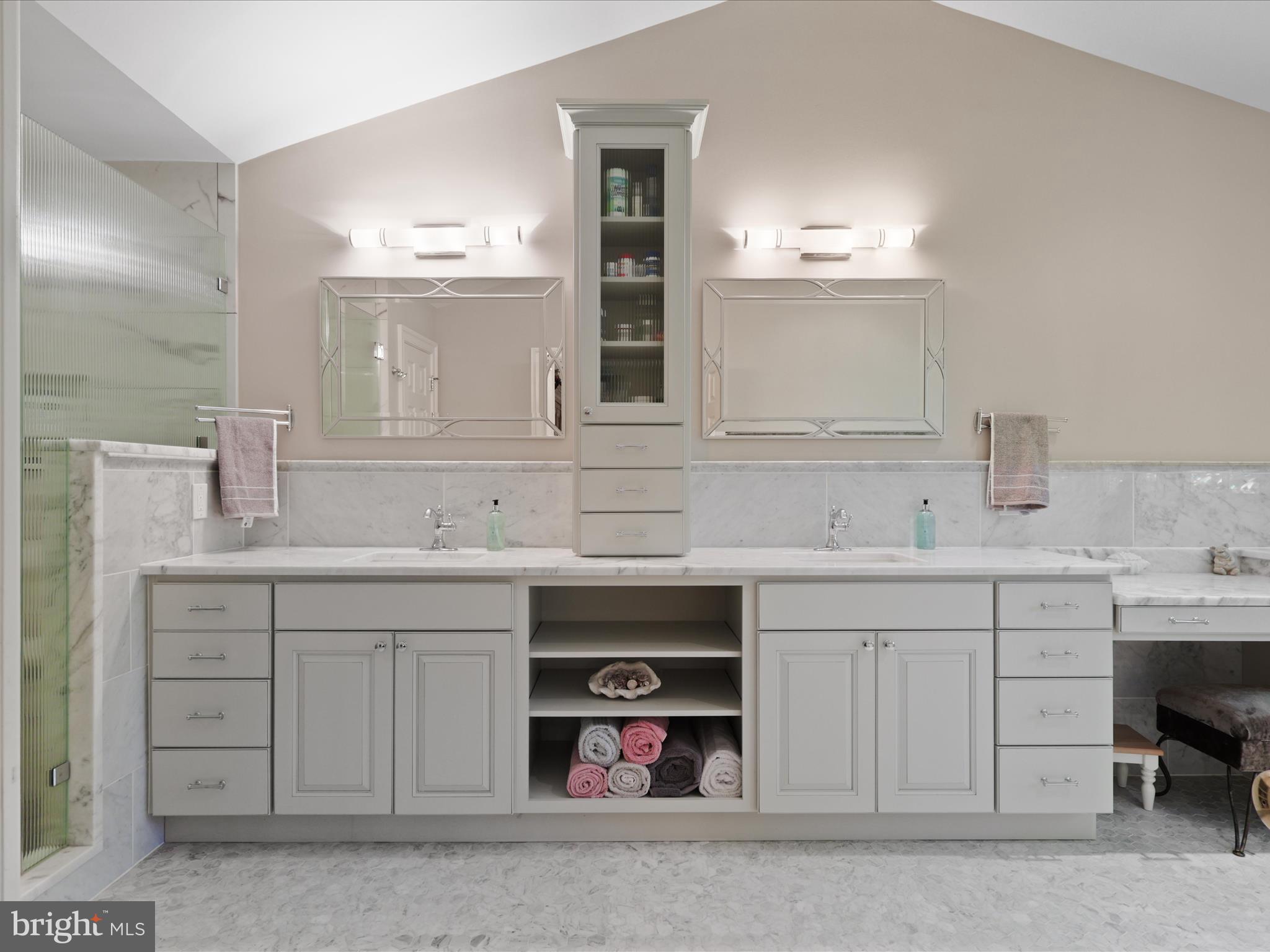 12848 Redbird Ridge Clifton, VA 20124 - Photo 32 of 76 a sink with white cabinets