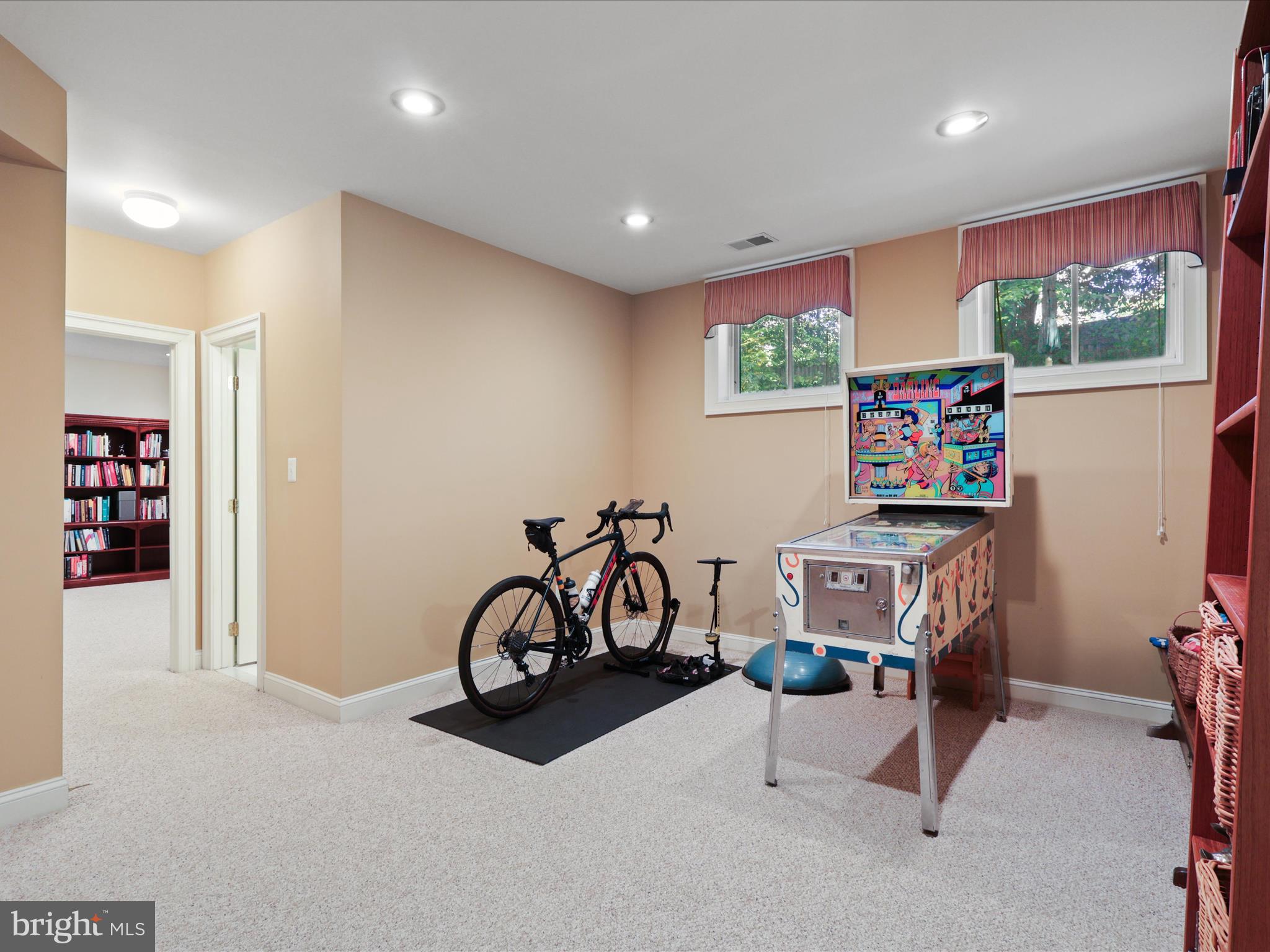 12848 Redbird Ridge Clifton, VA 20124 - Photo 44 of 76 a view of a room with gym equipment