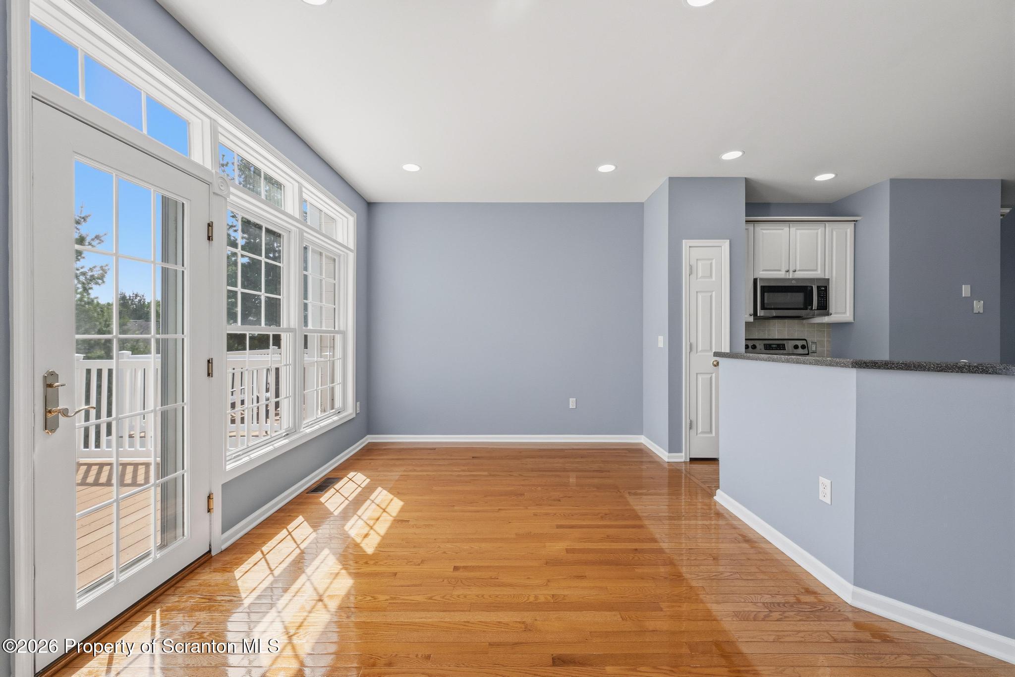 1502 Verne Cl Moosic, PA 18507 - Photo 10 of 46 a view of a kitchen with a sink and a window
