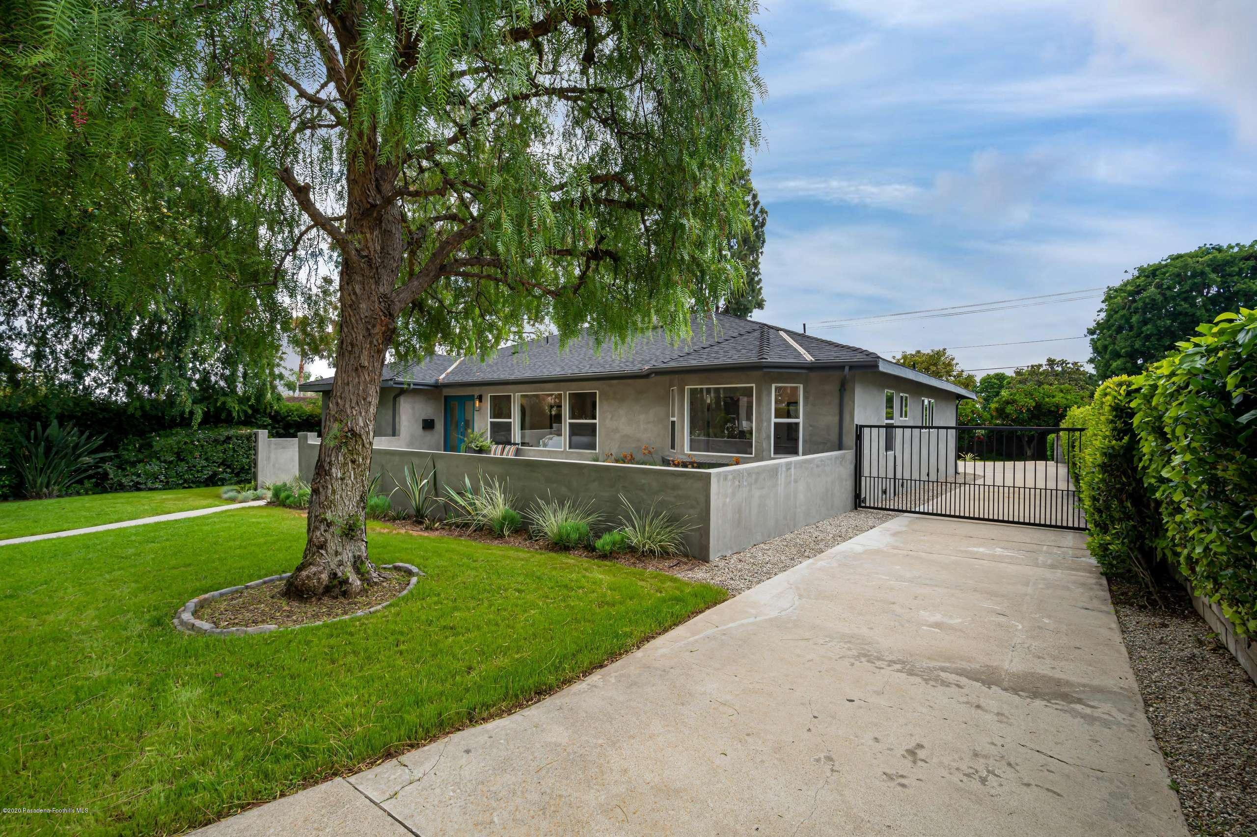 3590 Fairmeade Road Pasadena, CA 91107 - Photo 2 of 45 a front view of a house with garden