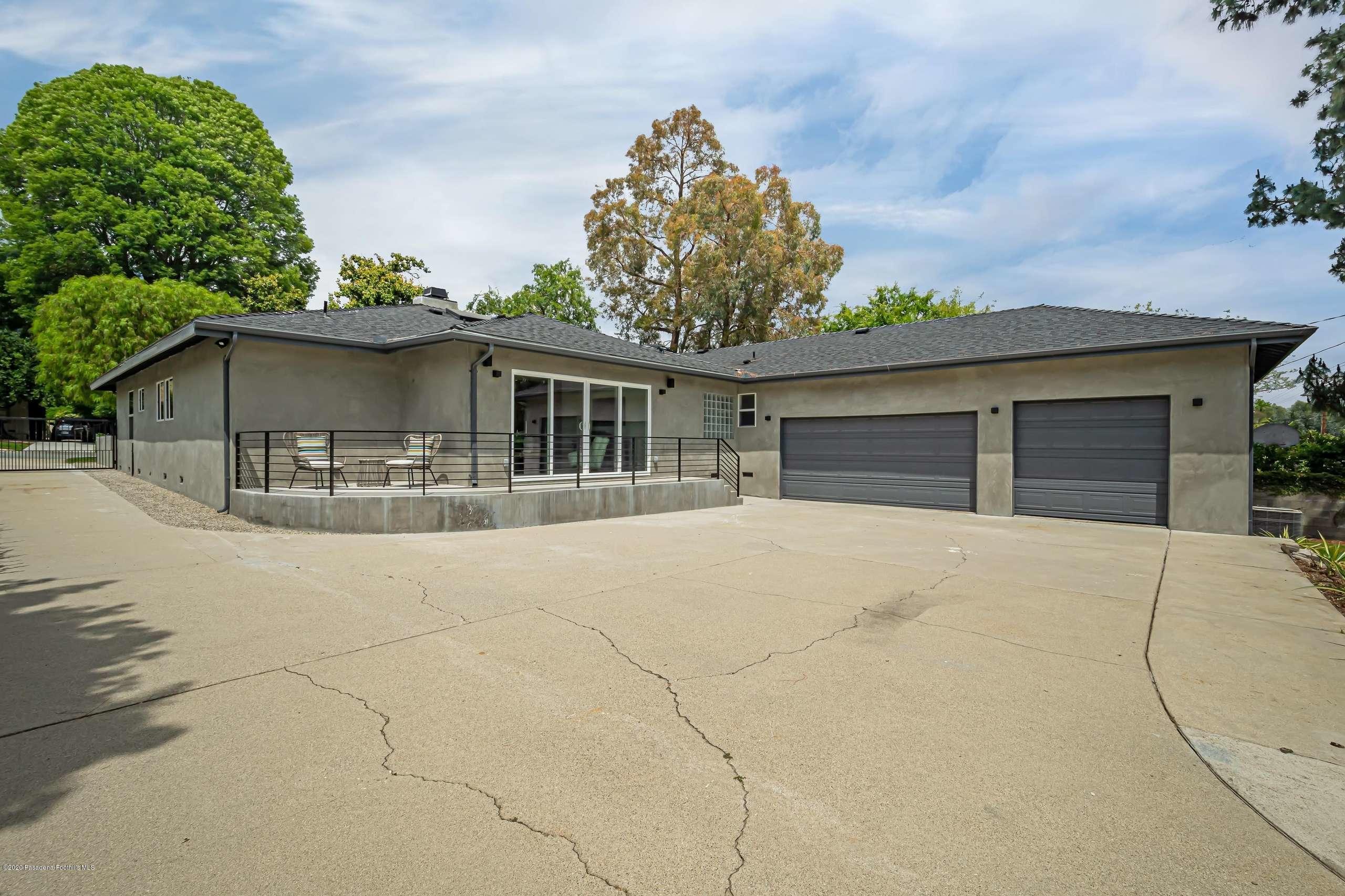 3590 Fairmeade Road Pasadena, CA 91107 - Photo 43 of 45 a house with trees in the background