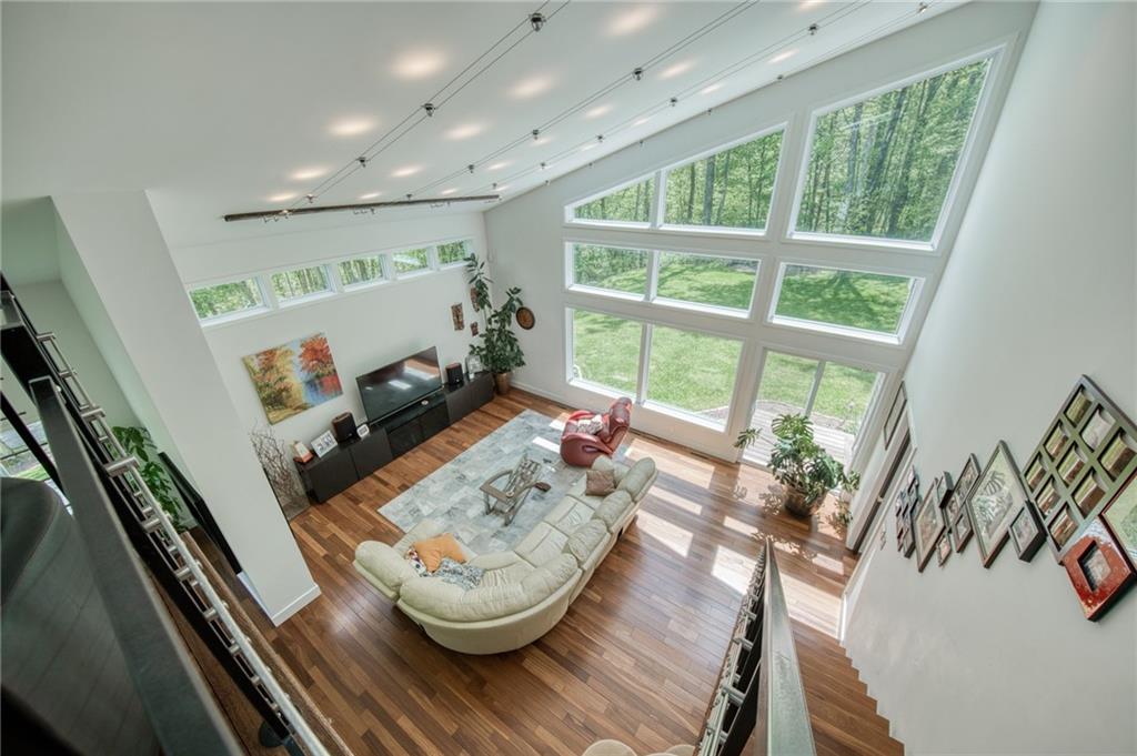 236 Hespenheide Road Mars, PA 16046 - Photo 22 of 50 The view of the living room from the loft library