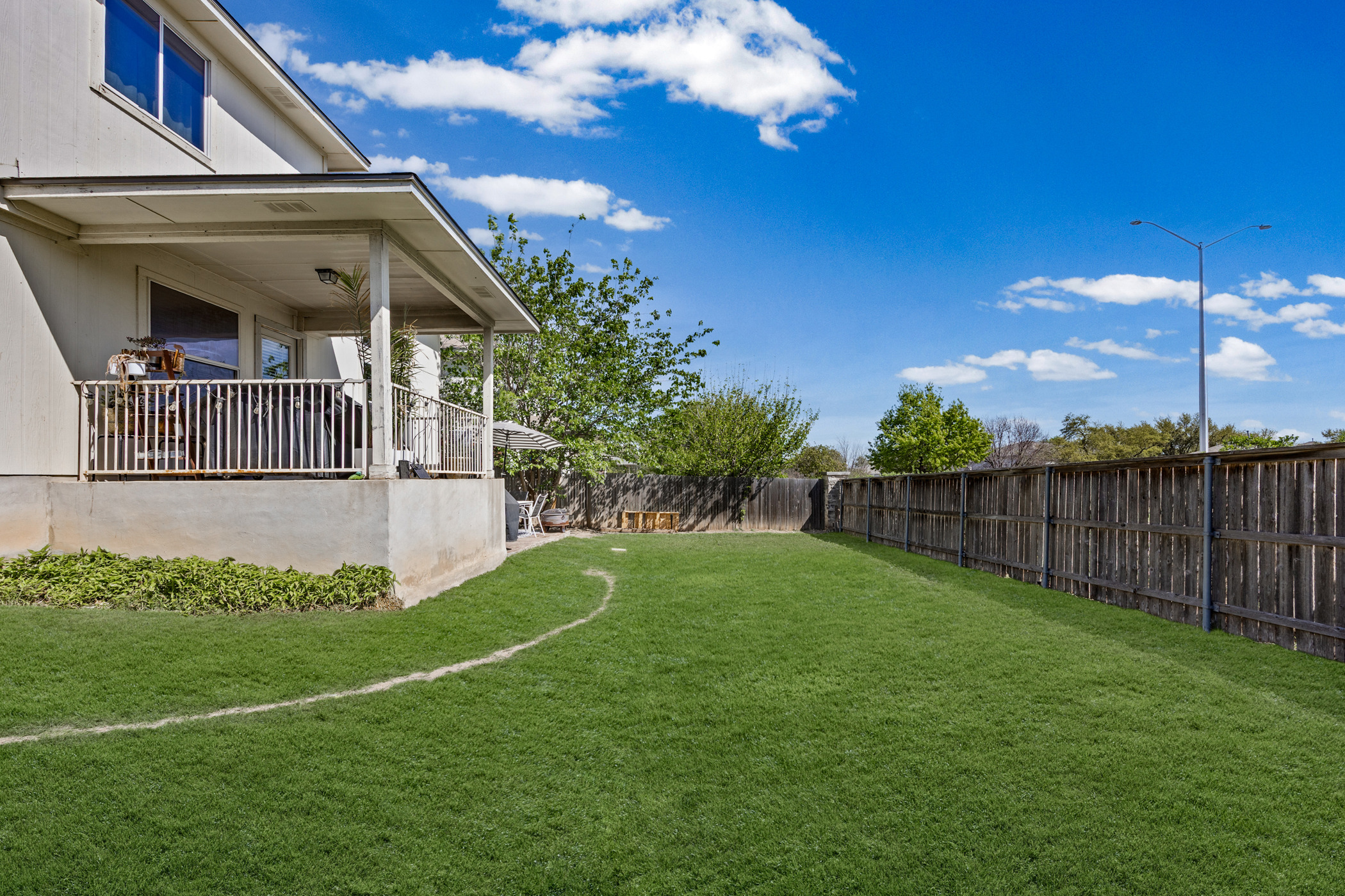 641 Fort Thomas Place Round Rock, TX 78664 - Photo 23 of 28 Spacious fenced backyard with no back neighbors!