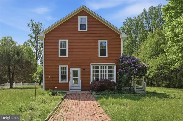 a front view of a house with a window