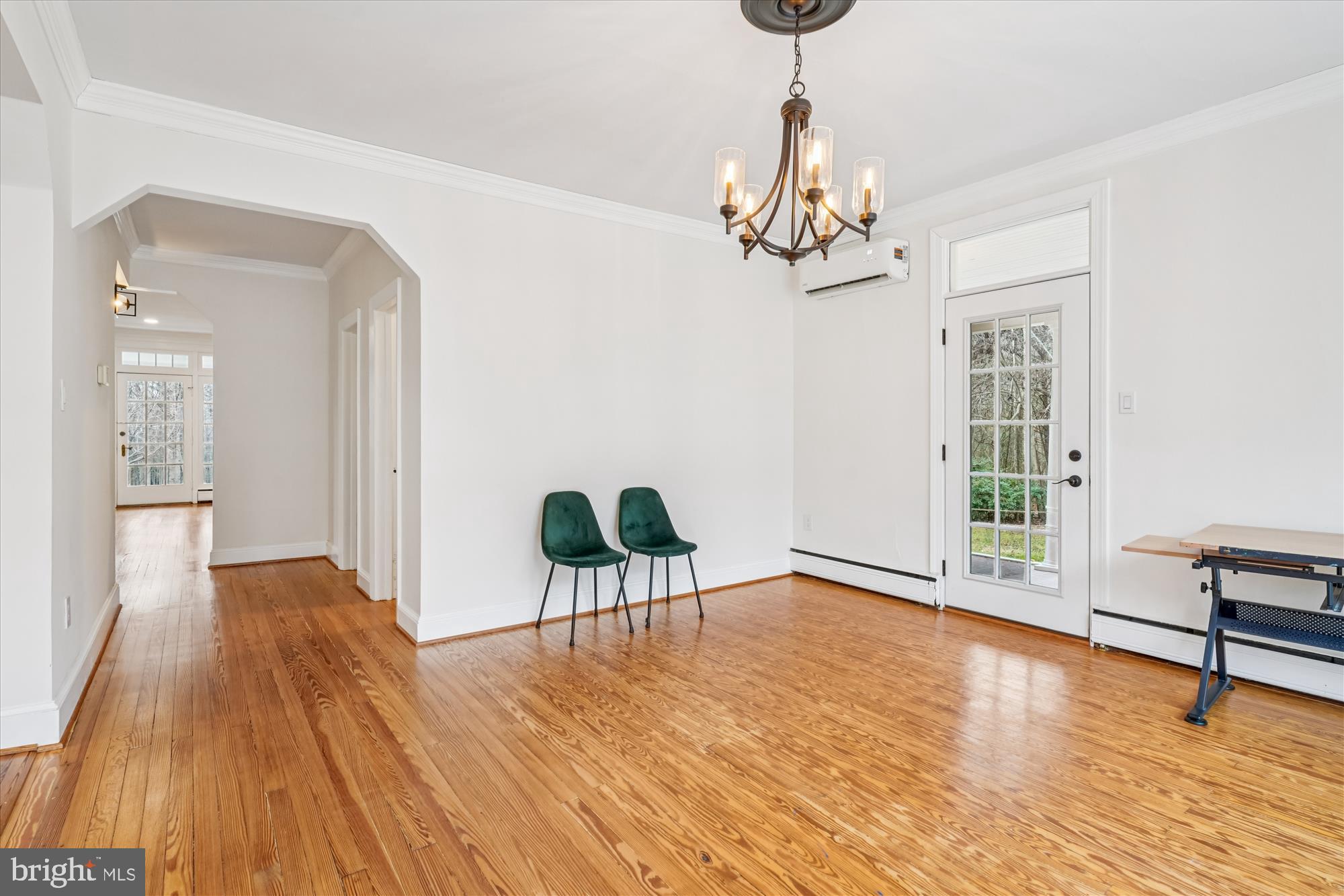 19 Walnut Hill Road La Plata, MD 20646 - Photo 18 of 70 a view of a livingroom with a dinning area wooden floor and staircase