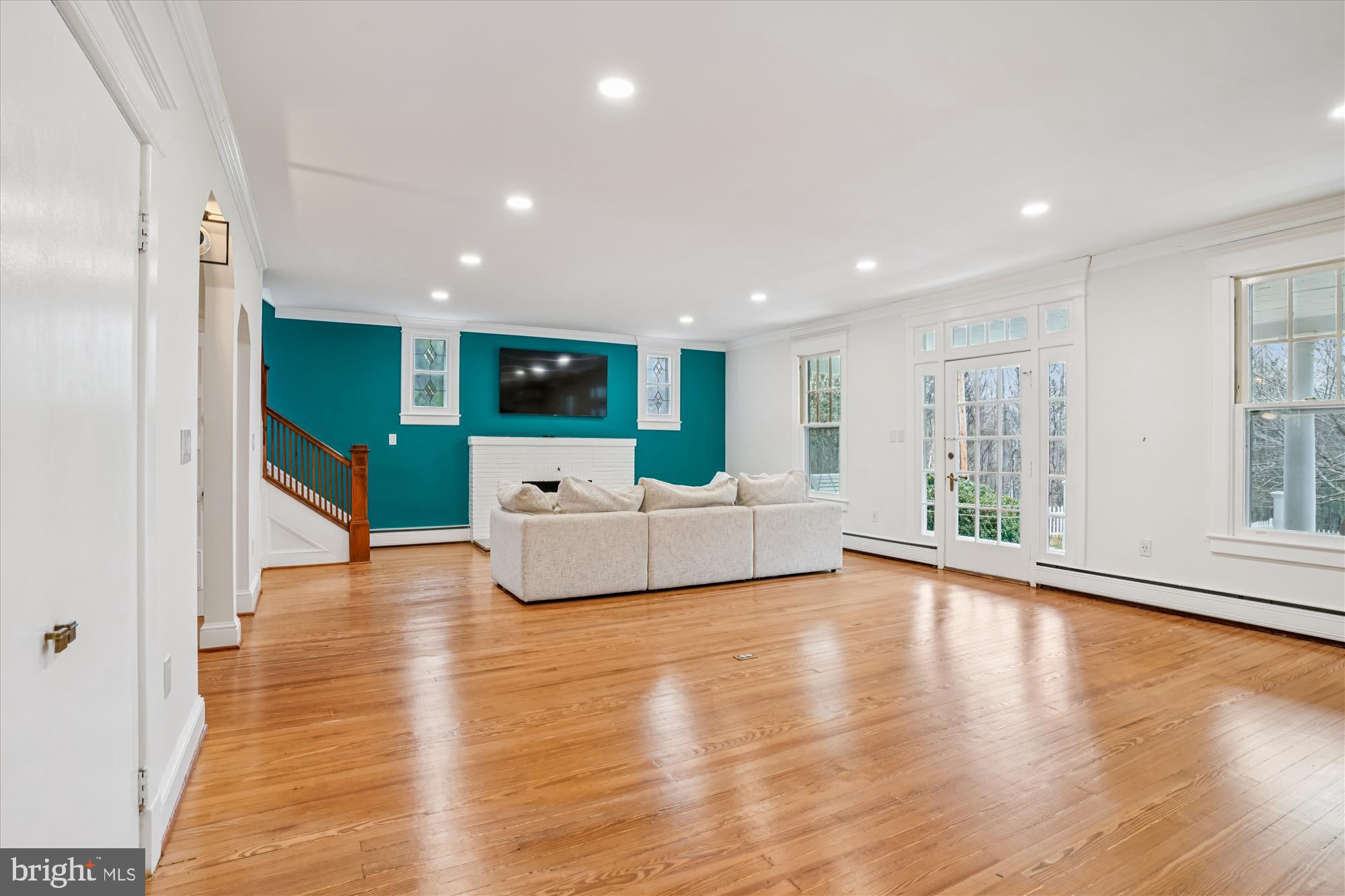 19 Walnut Hill Road La Plata, MD 20646 - Photo 29 of 70 a view of a big room with wooden floor and windows