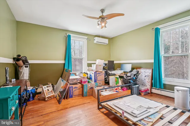 a view of road and trees