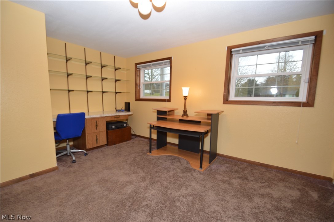 1497 Saxe Road Mogadore, OH 44260 - Photo 17 of 26 Bedroom #4 (1st/lower level) -- Currently used as an office