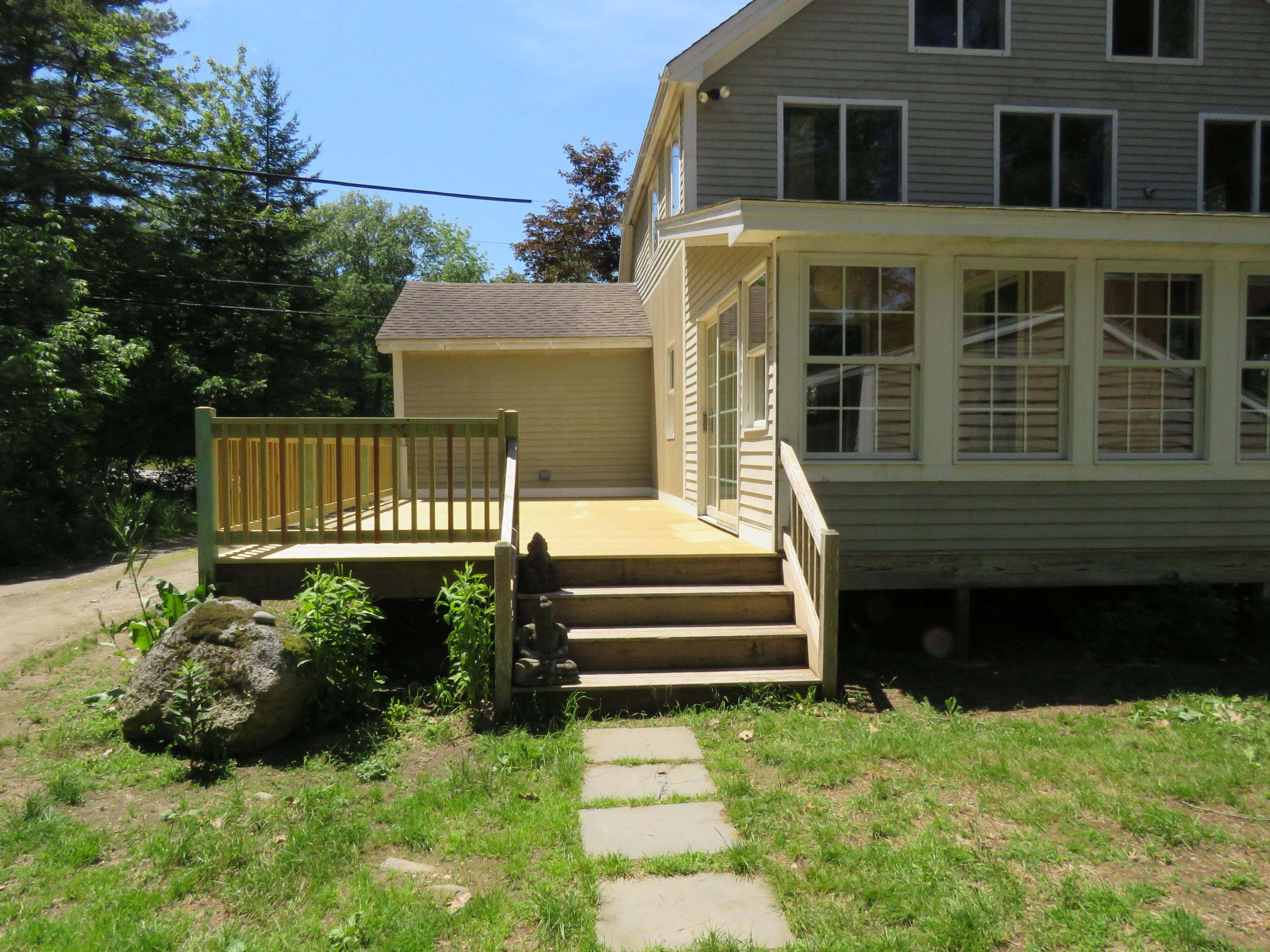 874 Highway 129 Walpole, ME 04573 - Photo 33 of 37 hawkdeckstair