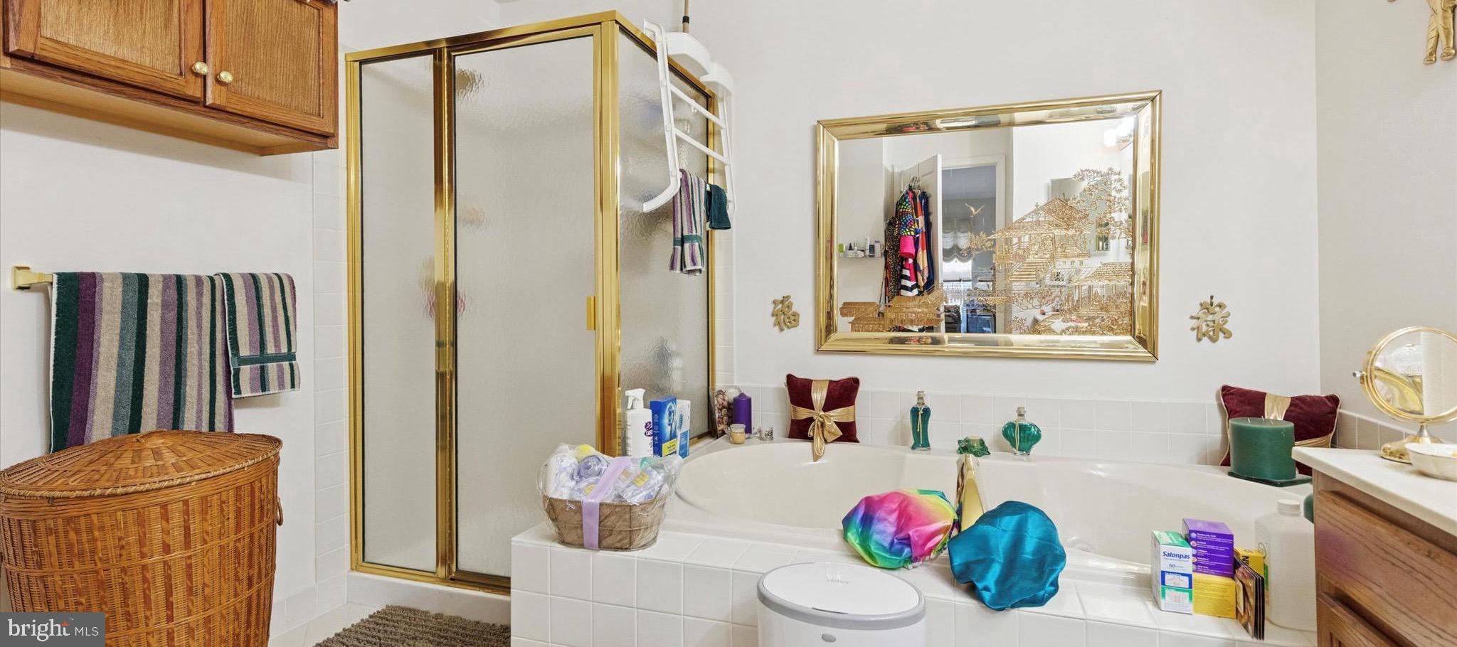 3821 Nanlyn Farm Circle Doylestown, PA 18902 - Photo 12 of 24 a bathroom with a sink mirror toilet and bathtub
