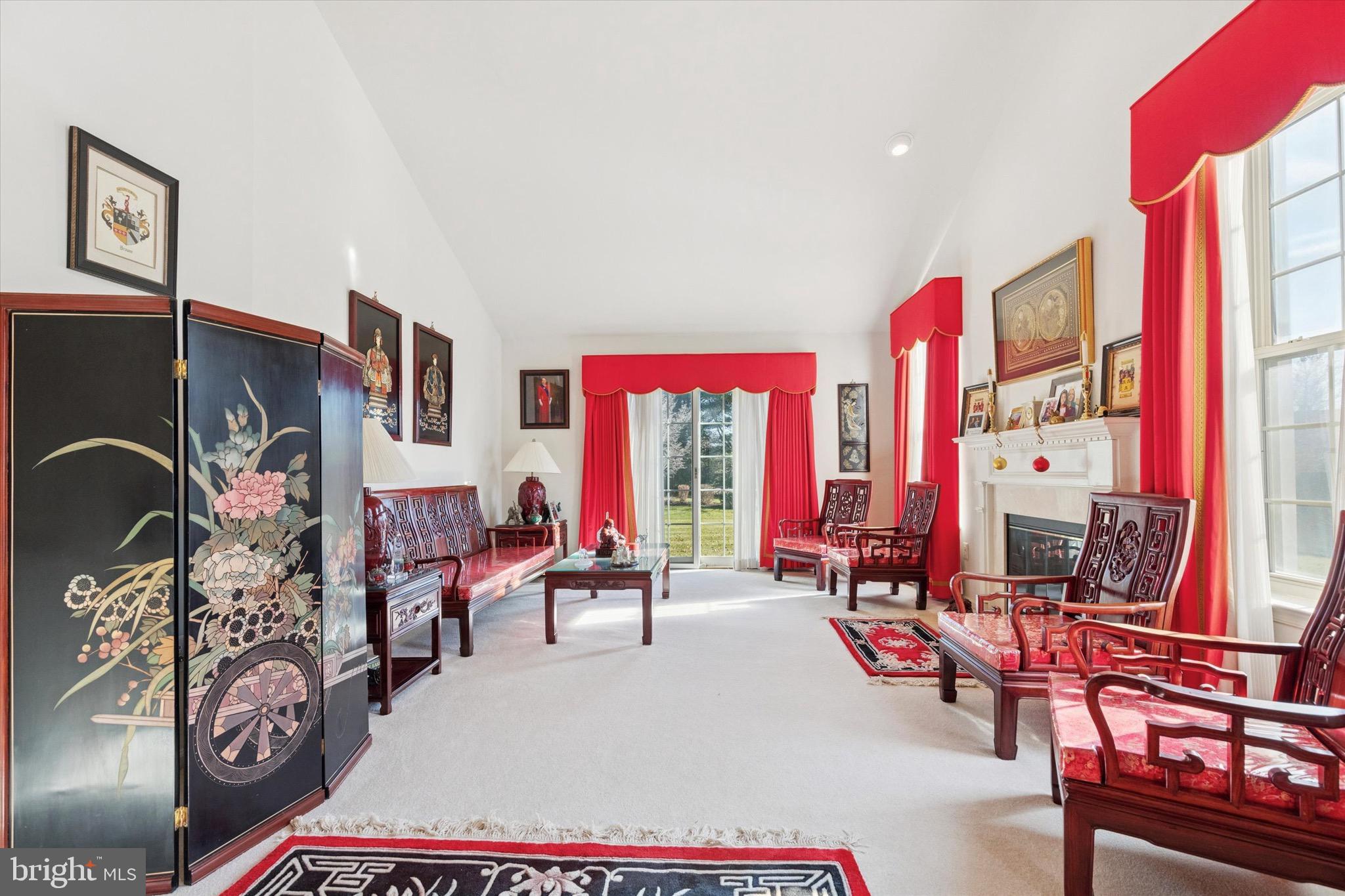 3821 Nanlyn Farm Circle Doylestown, PA 18902 - Photo 4 of 24 a living room with furniture and a floor to ceiling window