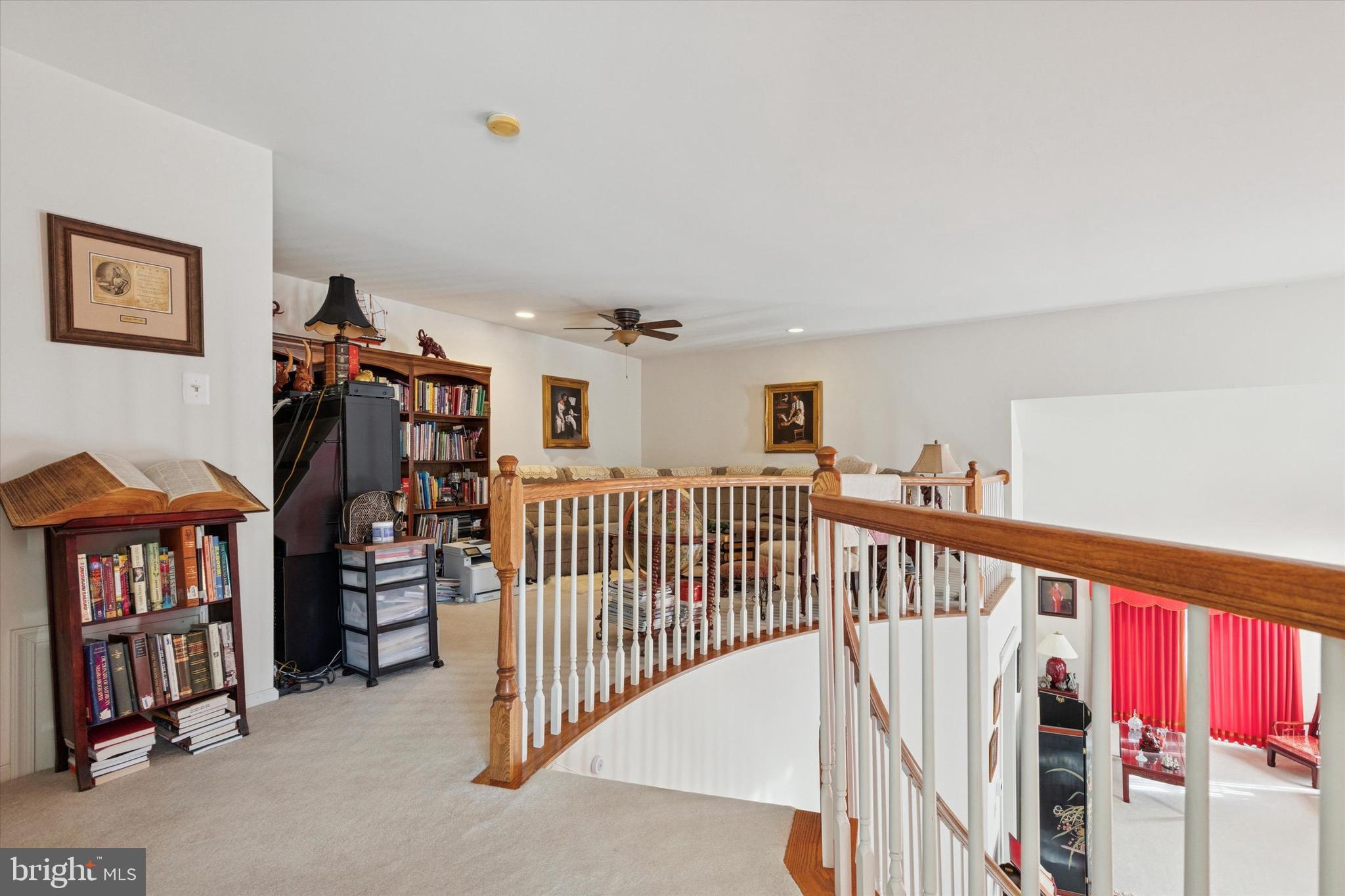 3821 Nanlyn Farm Circle Doylestown, PA 18902 - Photo 6 of 24 a view of living room and hallway with furniture