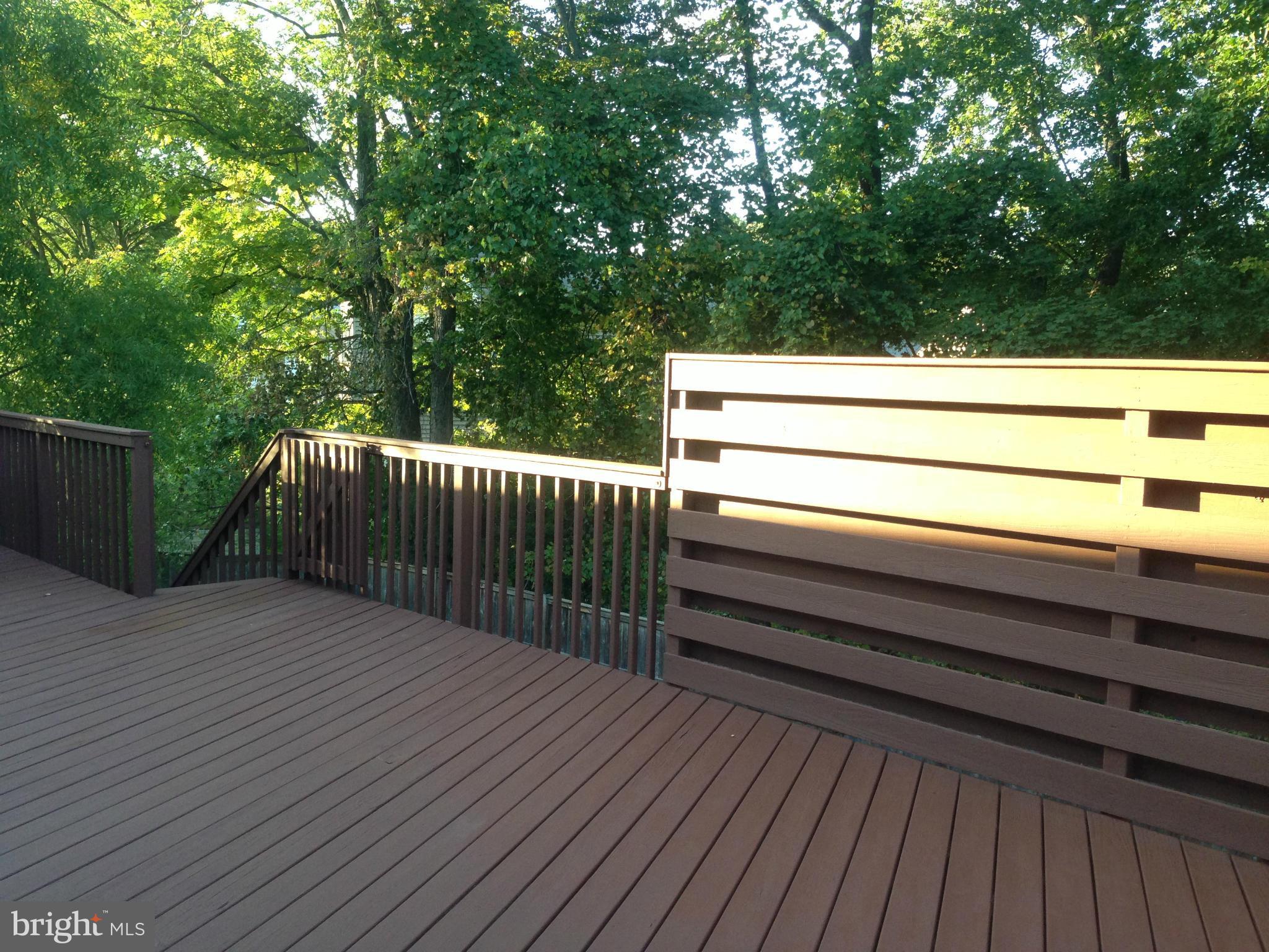 9518 Burning Branch Road Burke, VA 22015 - Photo 30 of 30 Deck with million dollar wooded view!