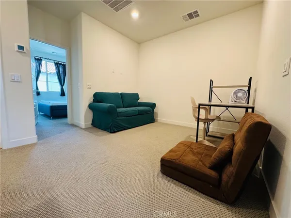 a room with window