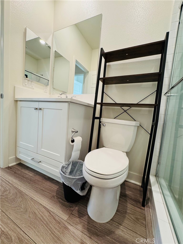 2626 Glamis Court Arcadia, CA 91007 - Photo 7 of 68 a bathroom with a toilet and a mirror