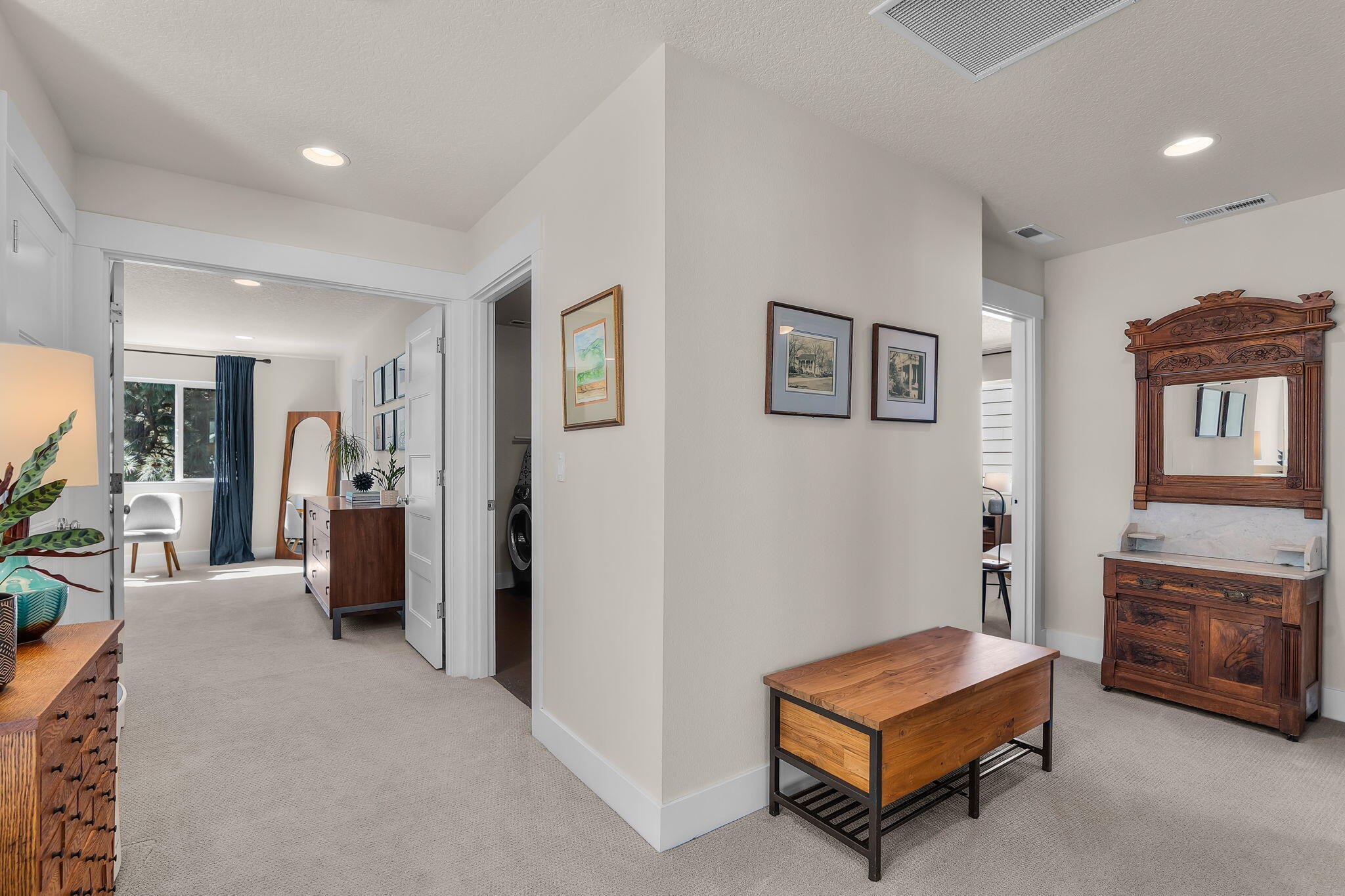 19985 Voltera Place Bend, OR 97702 - Photo 20 of 52 Upstairs landing - flows to 3 bedrooms and bonus room