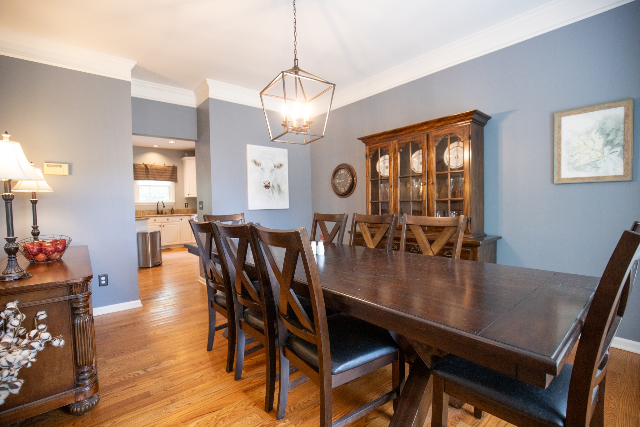113 Chester Stevens Road Franklin, TN 37067 - Photo 5 of 31 a view of a dining room with furniture window and wooden floor