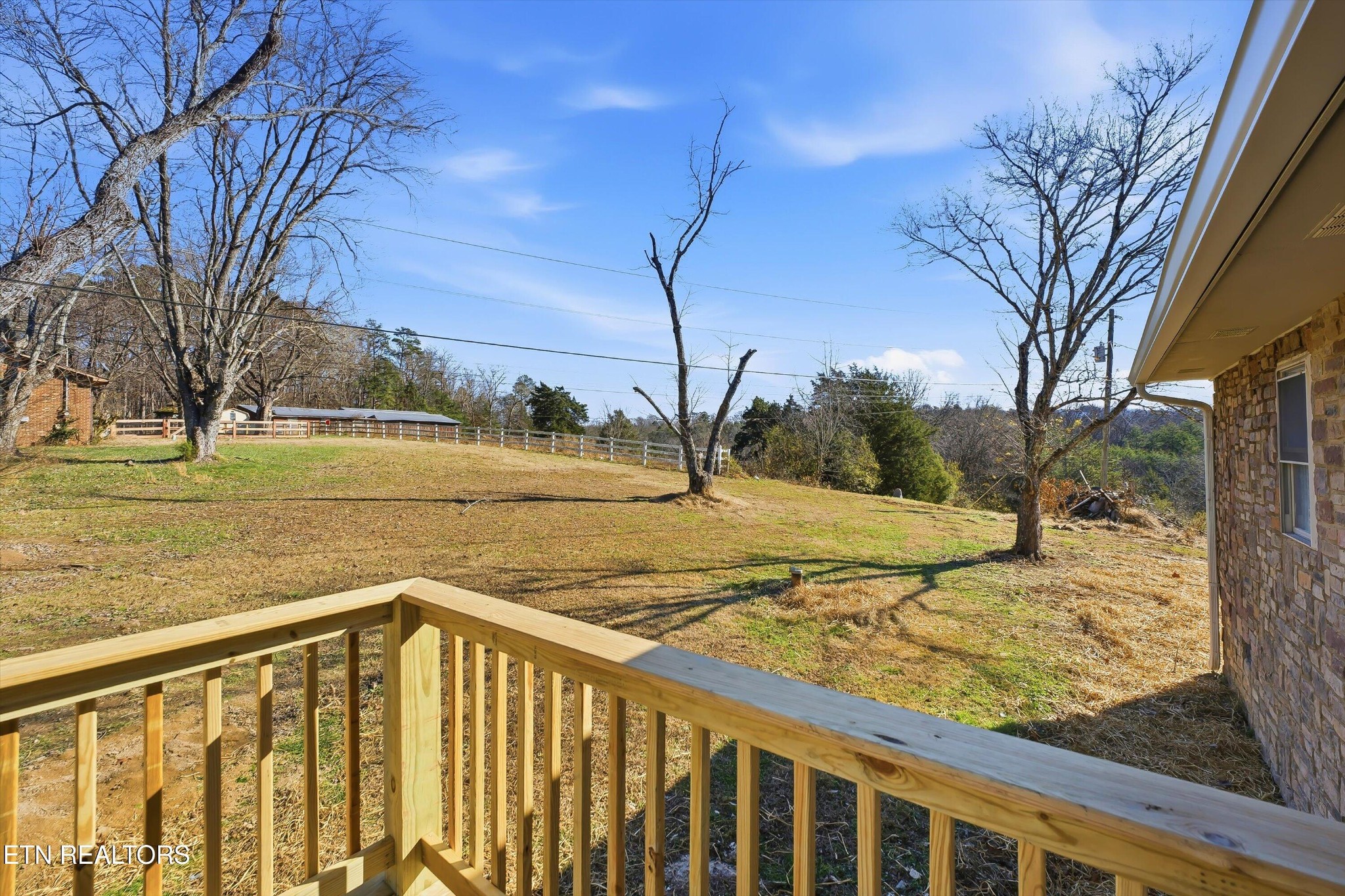 5413 Pryor Road Maryville, TN 37804 - Photo 28 of 33 a view of a yard with wooden fence