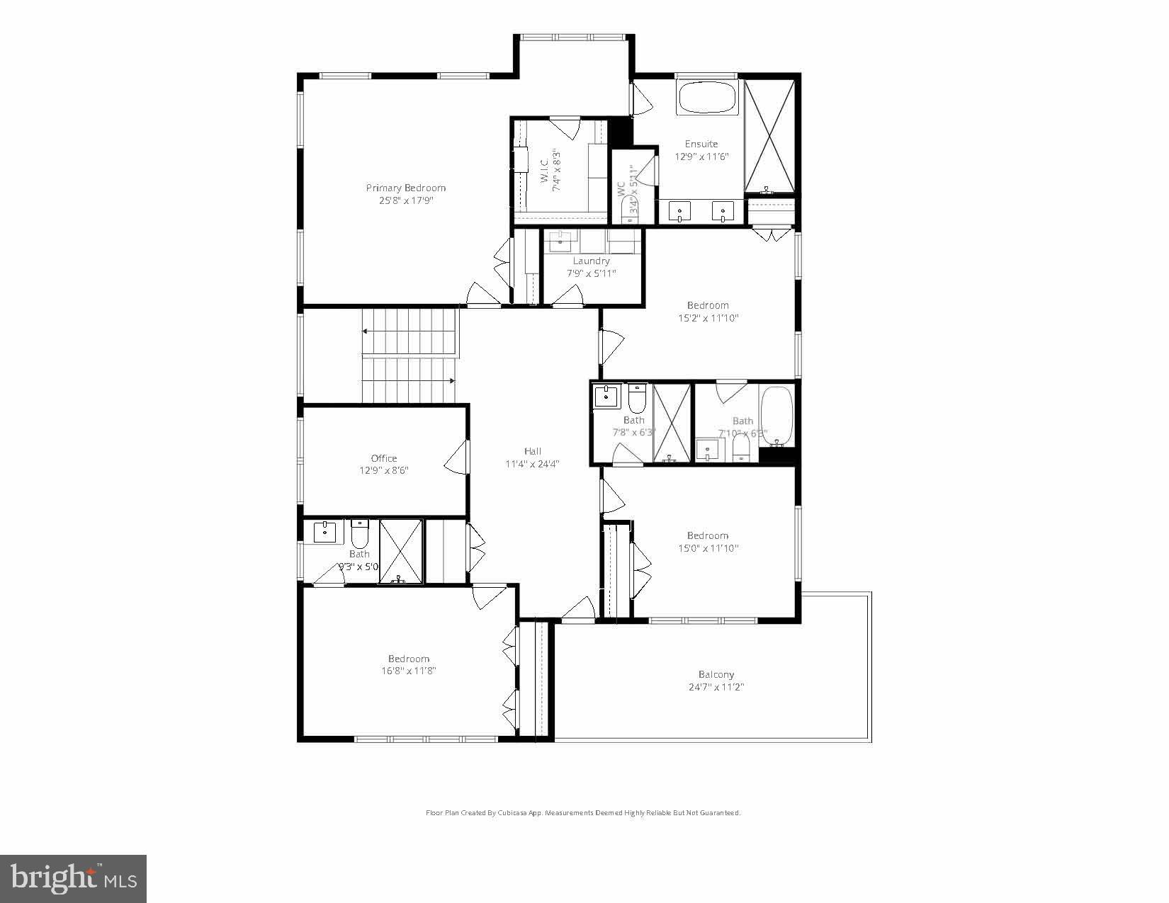 5203 Sangamore Road Bethesda, MD 20816 - Photo 59 of 60 Upper Level Floor Plan