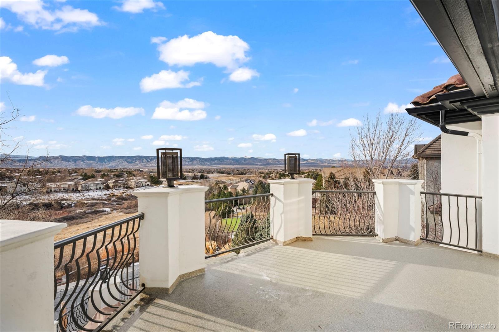 1012 Michener Way Highlands Ranch, CO 80126 - Photo 22 of 50 a view of a terrace with city view