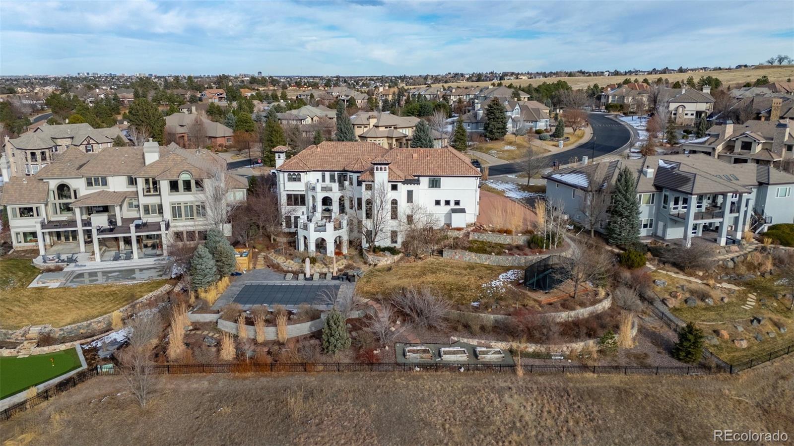 1012 Michener Way Highlands Ranch, CO 80126 - Photo 46 of 50 an aerial view of multiple house